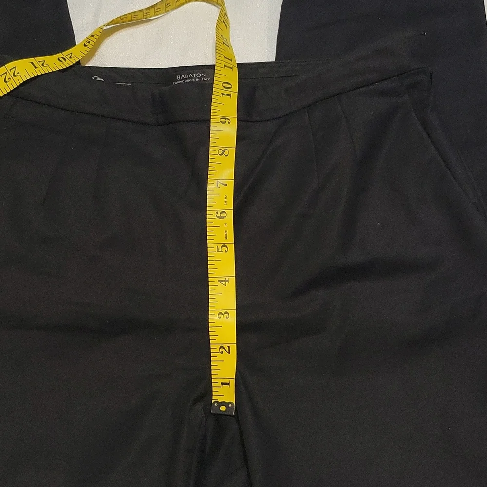Aritzia Babaton black straight leg trouser pant size 4 - Picture 4 of 10